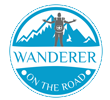 Wanderer on the road