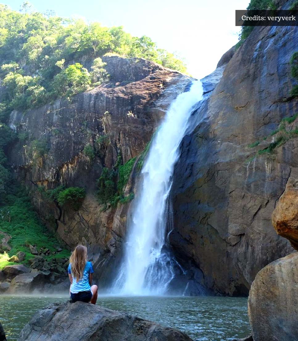 Dunhinda Falls